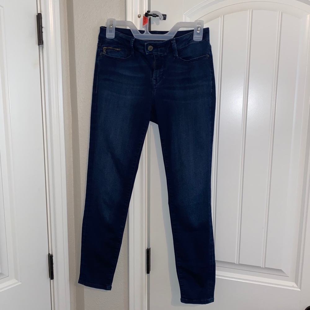 Mavi Jeans Co Dark Blue Skinny Jeans